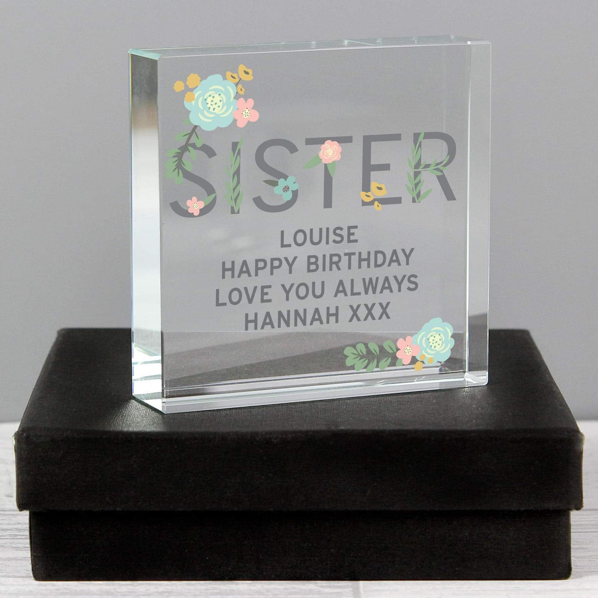 Personalised Birthday Gifts For Sister | Engraved — My Happy Moments