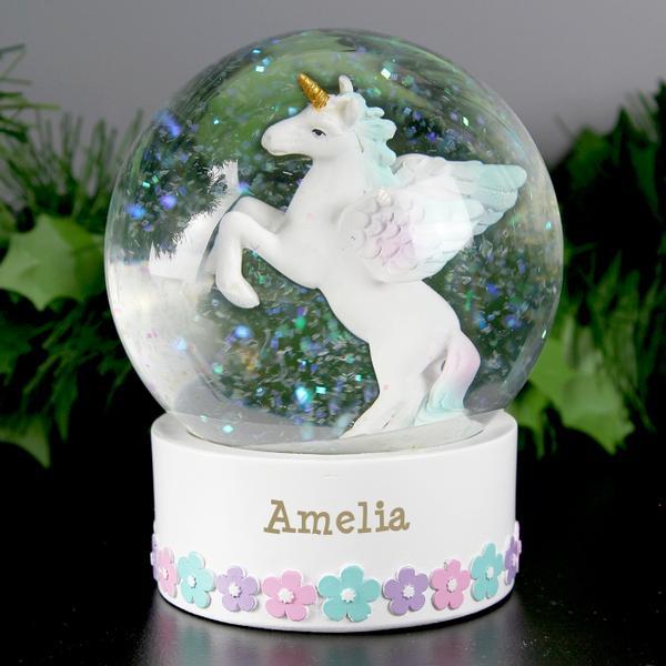 Personalised Snow Globes | Christening | Christmas | Naming Day 