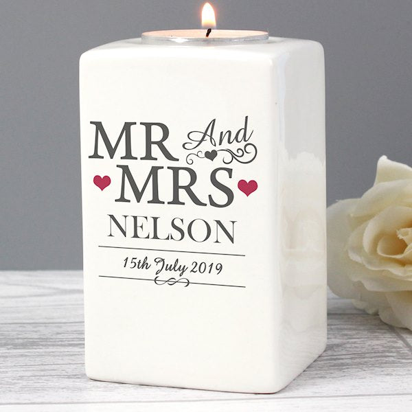 Personalised Tea Light Holders