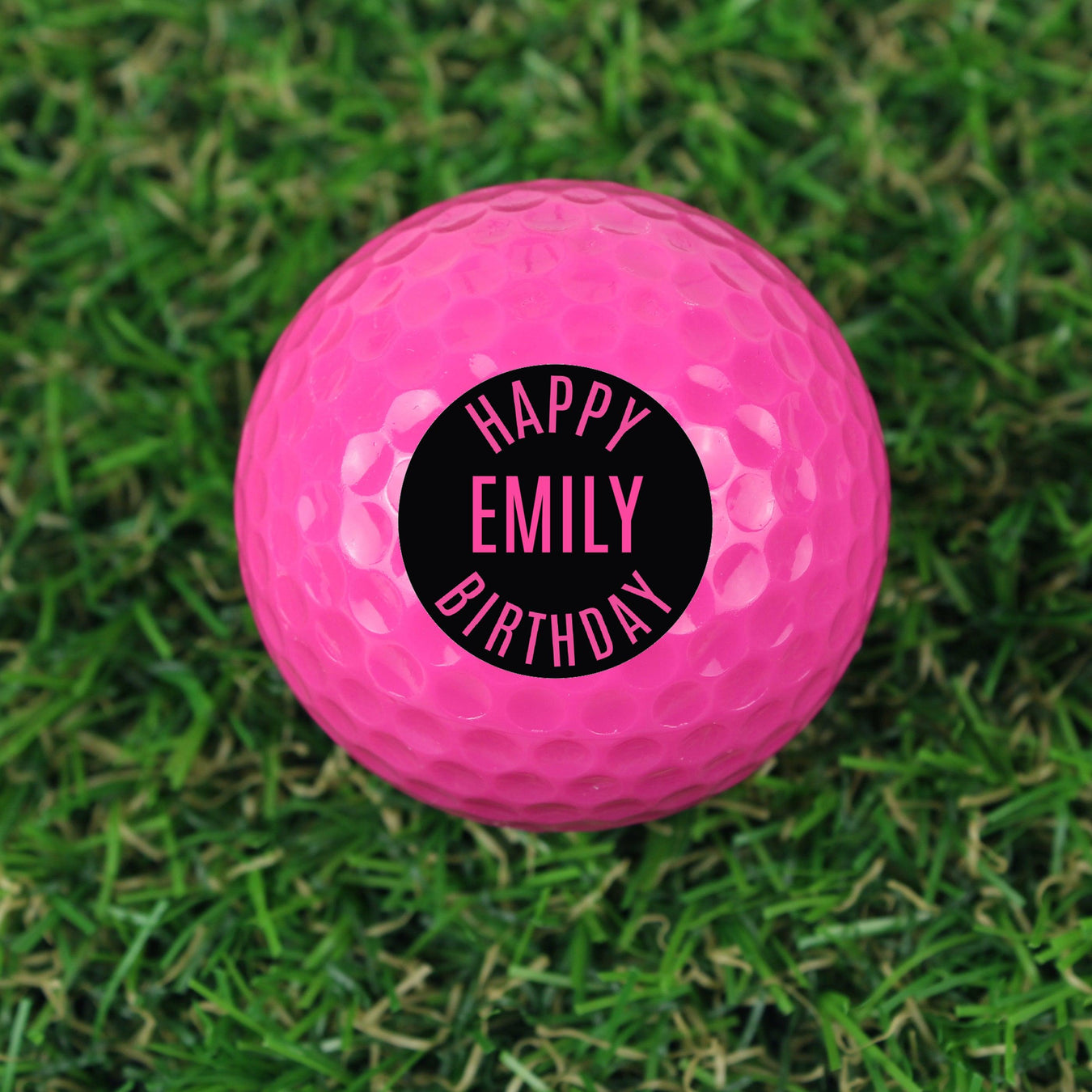 Personalised Golf Balls | Pink Golf Balls