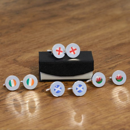 Personalised Flag Cufflinks