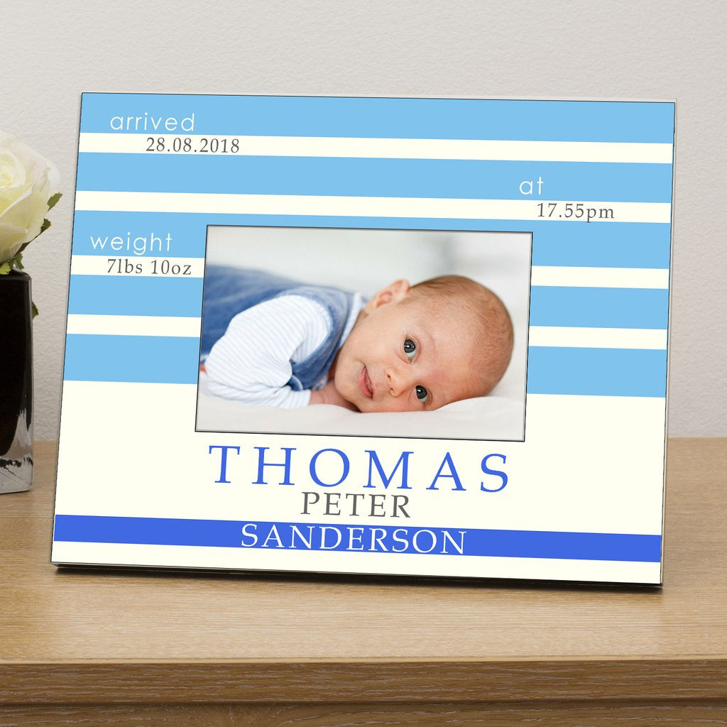 Personalised New Baby Photo Frames