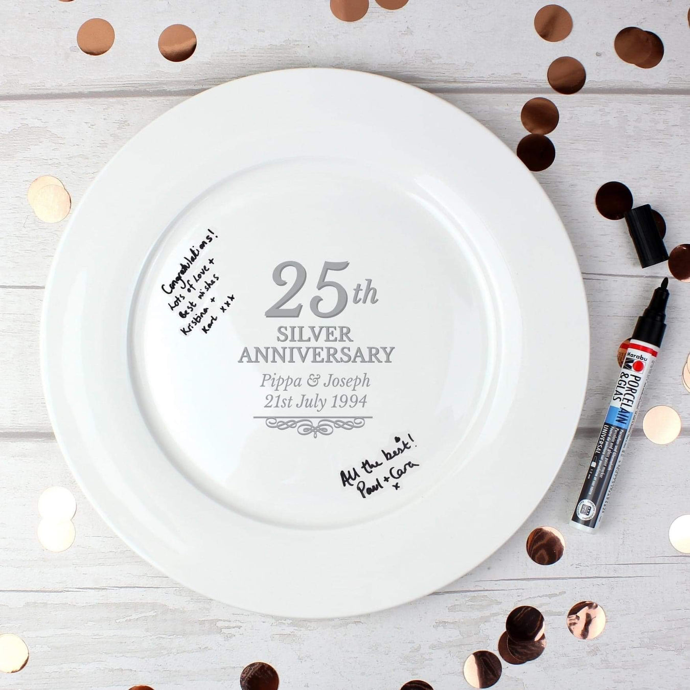 Personalised Gift Plates | Bone China Plate | Custom Printed Plates UK