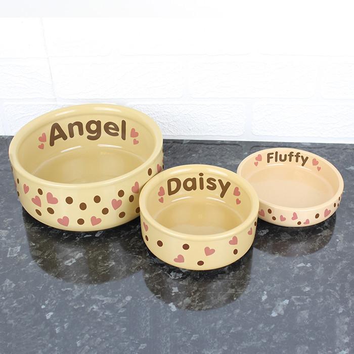 Personalised Pet Bowls | Engraved Dog Food Bowls | Personalised Cat Bowls UK