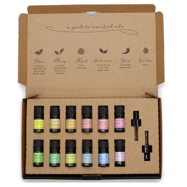 Vegan Aromatherapy Essential Oil Gift Sets