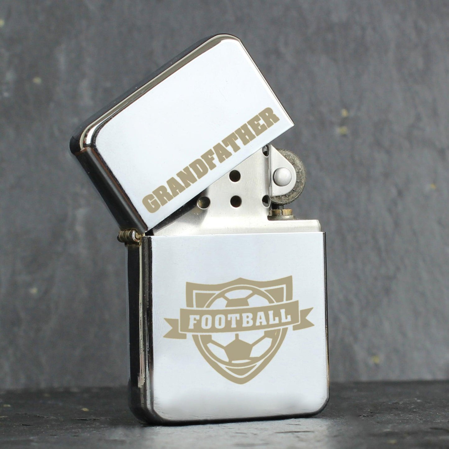 Personalised Engraved Football Lighter