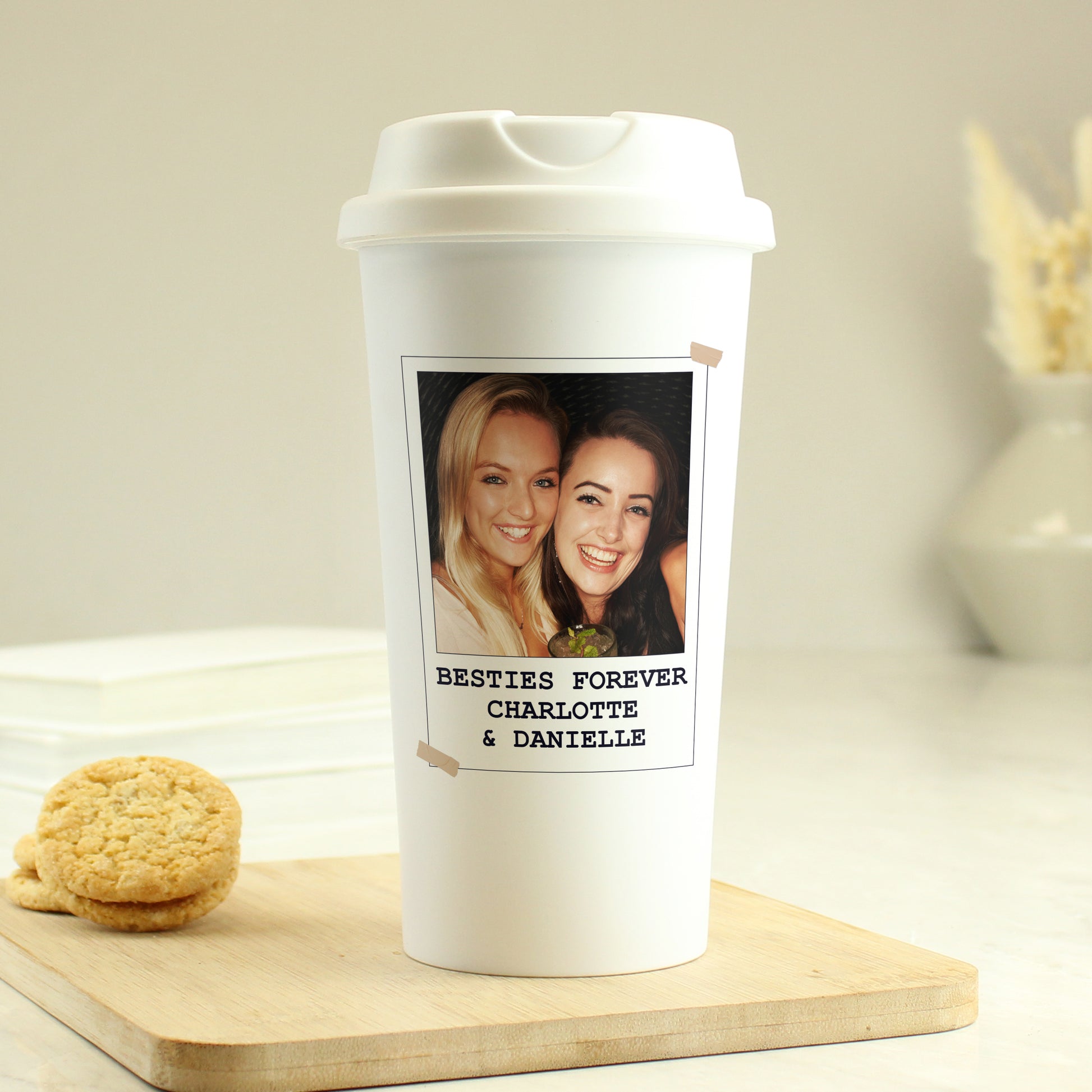 Personalised Photo Upload Travel Mug