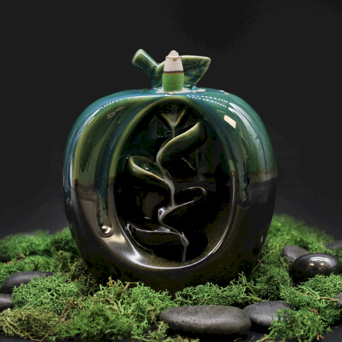 Apple Backflow Incense Burner