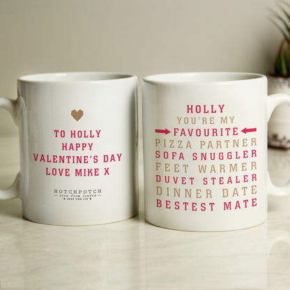 Personalised You’re My Favourite Mug