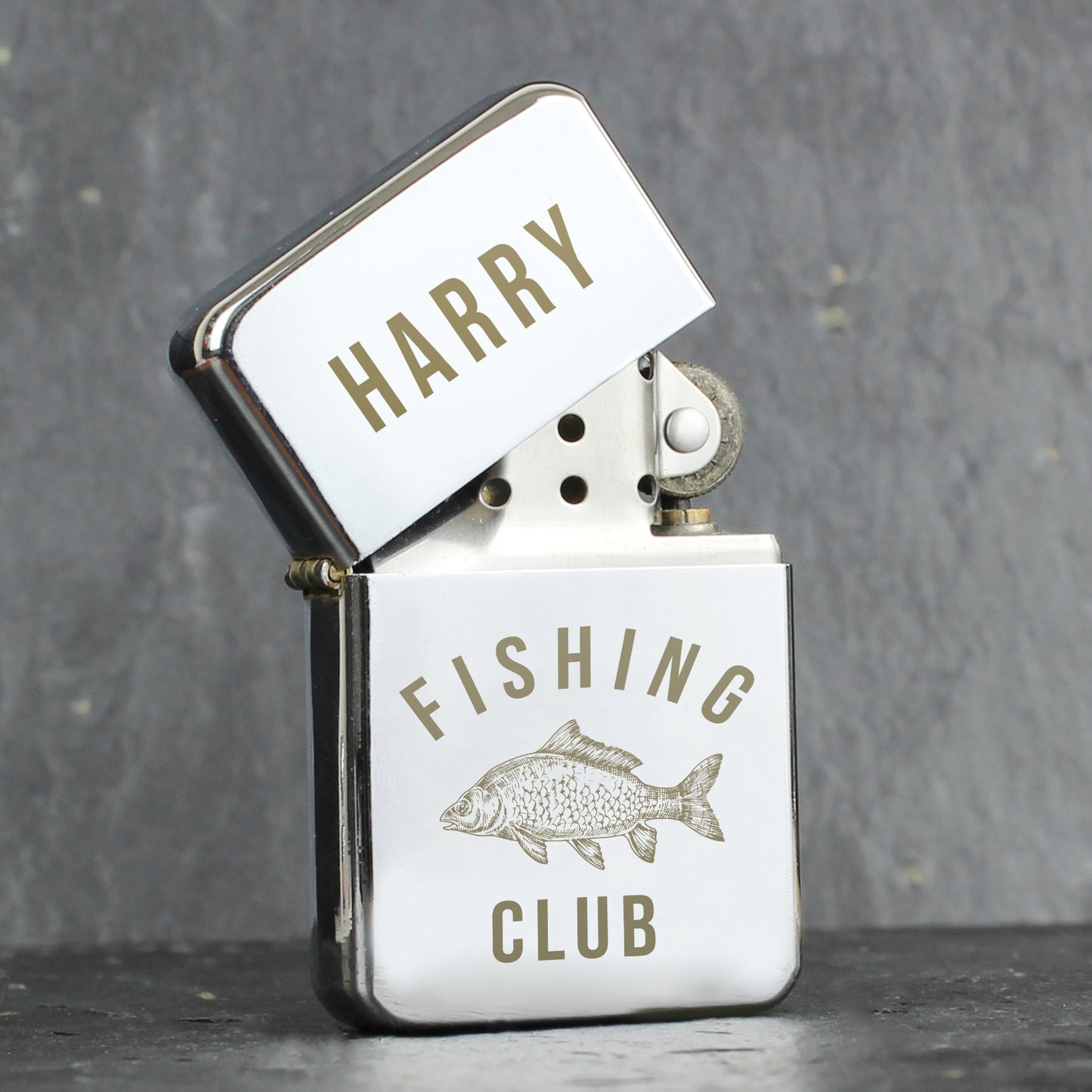 Personalised Fishing Club Lighter