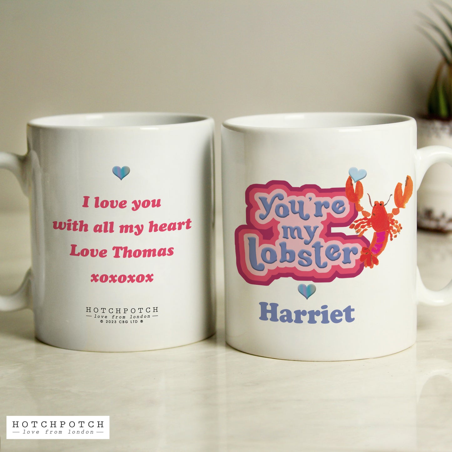 Personalised Youre My Lobster Mug