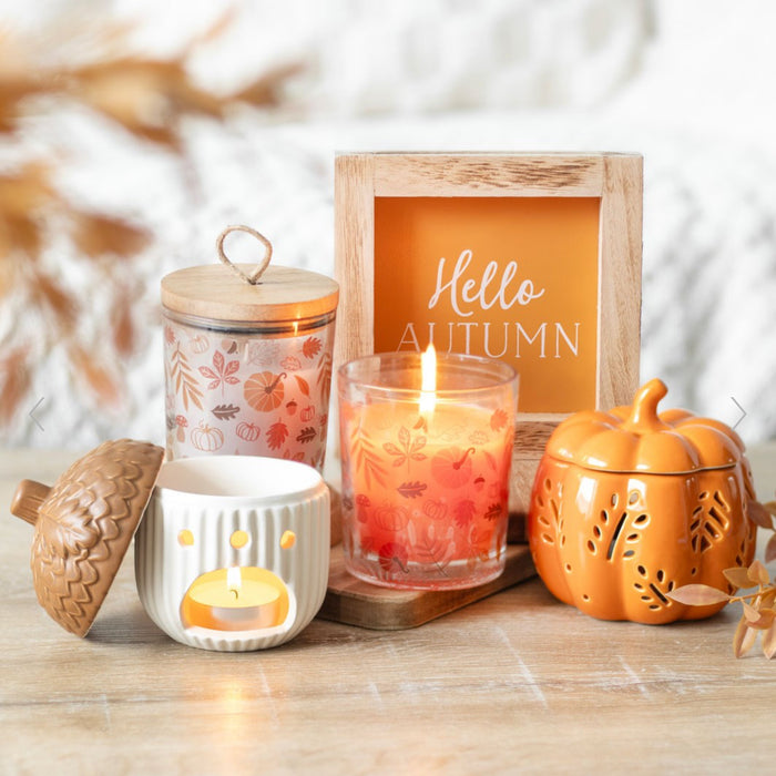 Autumn Leaves Warm Vanilla Candle