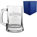 Engraved Beer Tankard with Slainte Design, Add a Personalised Message to the Reverse Image 1