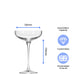 Engraved Infinity Cocktail Saucer with Name's Martini Design, Personalise with Any Name Image 6