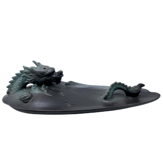 Dragon in Pool with Surprising Details Backflow Incense Burner