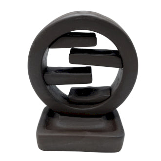 Zen Circle of Life Backflow Incense Burner