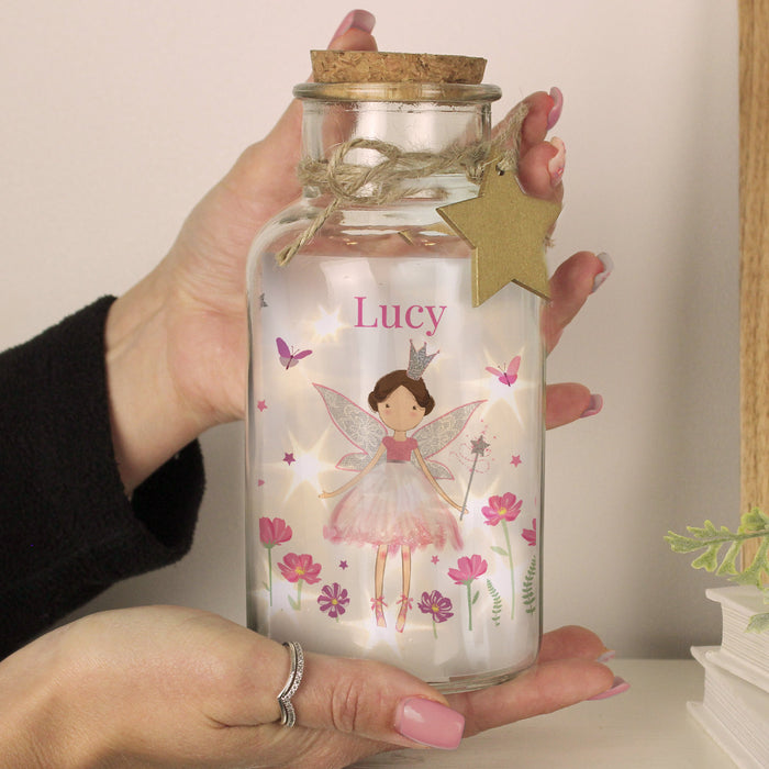 Personalised Fairy Princess Light Jar