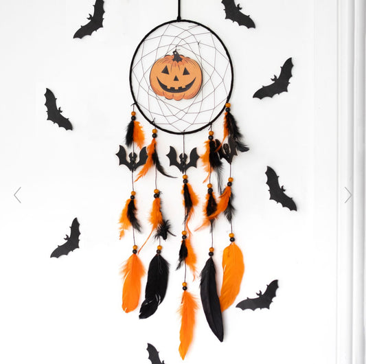 Halloween Pumpkin Dreamcatcher