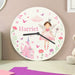 Personalised Fairy Princess Wooden Clock