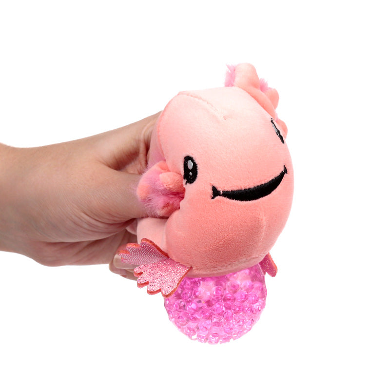 Queasy Squeezies Axolotl (Salamander) Plush Squeezy Toy