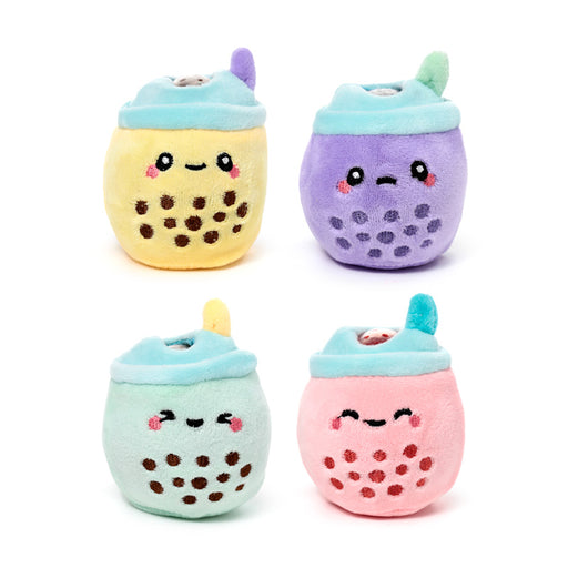 Queasy Squeezies Foodiemals Bubble Tea Plush Squeezy Toy