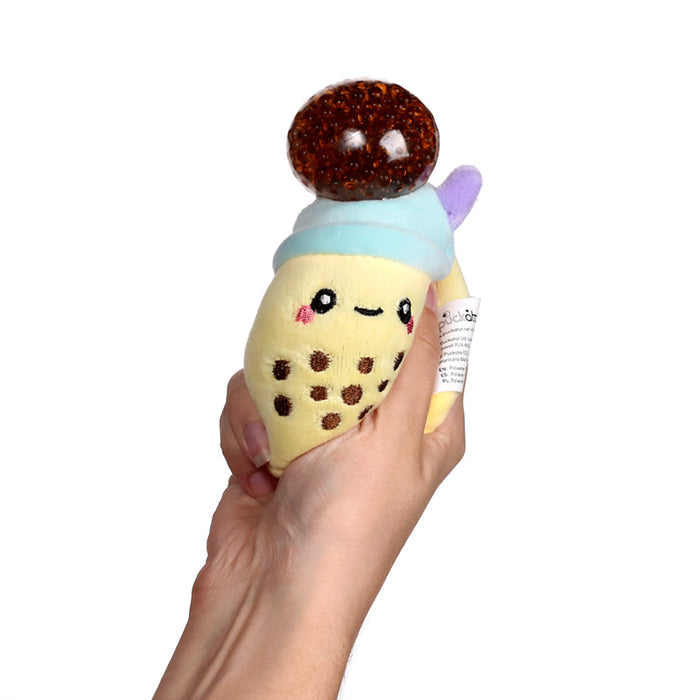 Queasy Squeezies Foodiemals Bubble Tea Plush Squeezy Toy