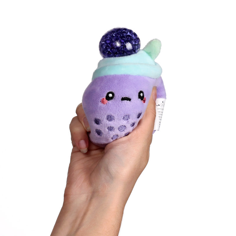 Queasy Squeezies Foodiemals Bubble Tea Plush Squeezy Toy