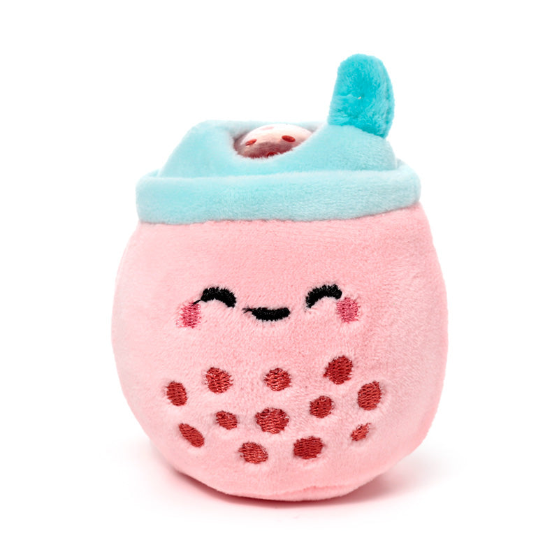 Queasy Squeezies Foodiemals Bubble Tea Plush Squeezy Toy