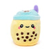 Queasy Squeezies Foodiemals Bubble Tea Plush Squeezy Toy