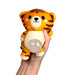 Queasy Squeezies Adoramals Tiger Plush Squeezy Toy