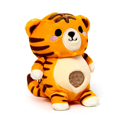 Queasy Squeezies Adoramals Tiger Plush Squeezy Toy