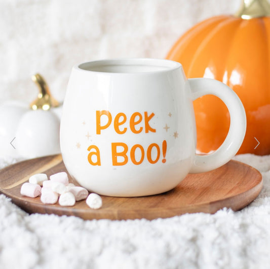 Halloween Peekaboo Ghost Mug