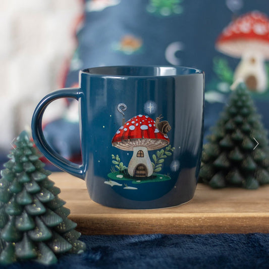 Gnome Sweet Gnome Mushroom House Mug