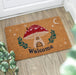 Welcome Mushroom House Doormat