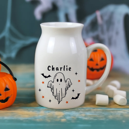 Personalised Halloween Ghost Milk Jug