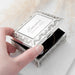 Personalised Mosaic Silver Plated Trinket Box