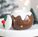 Christmas Pudding Shaped Oil Burner