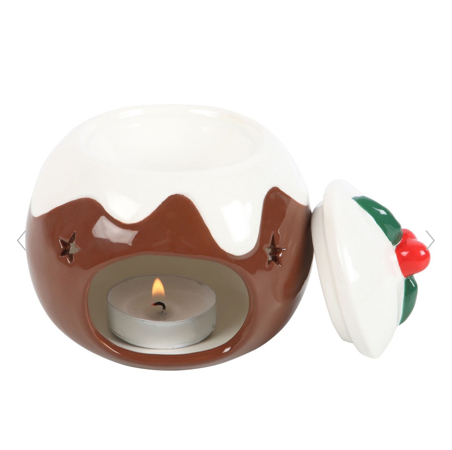 Christmas Pudding Shaped Oil Burner