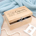 Personalised Baby Elephant Keepsake Chest Box