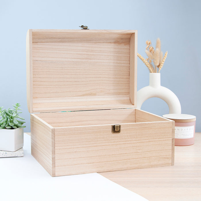 Personalised New Baby Keepsake Chest