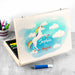 Personalised Rainbow Unicorn Colouring In Set