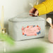 Personalised Hotchpotch Butterfly Grey Toiletry Bag