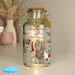 Personalised Me to You Cosy Winter Christmas Led Light Jar