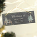 Personalised Christmas Reindeer Hanging Slate Plaque Sign