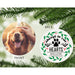 Personalised Always in our Hearts Pet Memorial Christmas Decoration