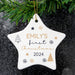 Personalised Baby’s First Christmas Star Christmas Tree Decoration