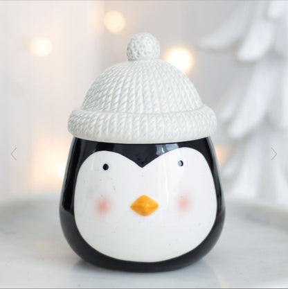 Penguin Shaped Bobble Hat Oil Burner