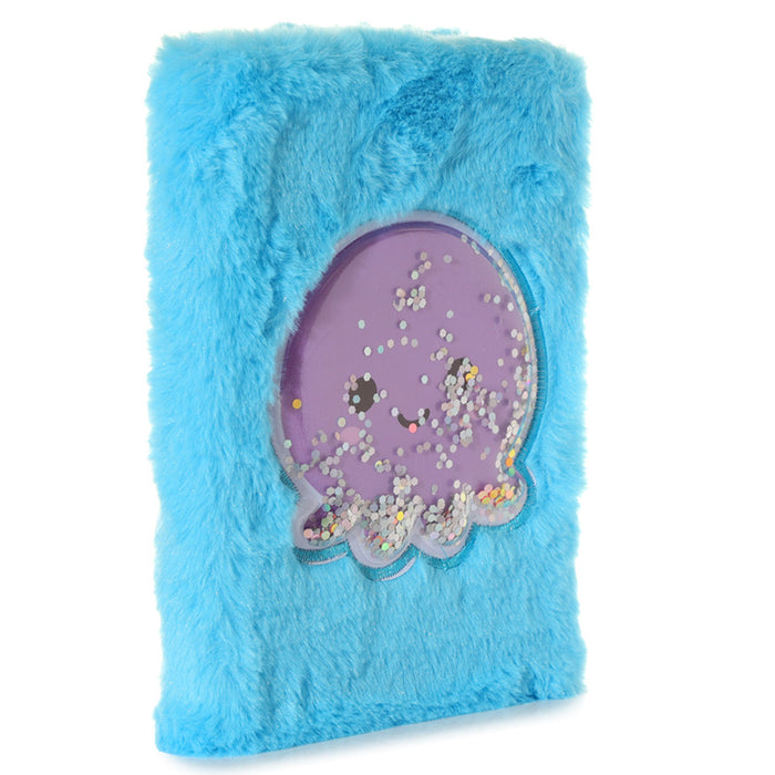 Adoramals Octopus Plush Fluffies A5 Notebook