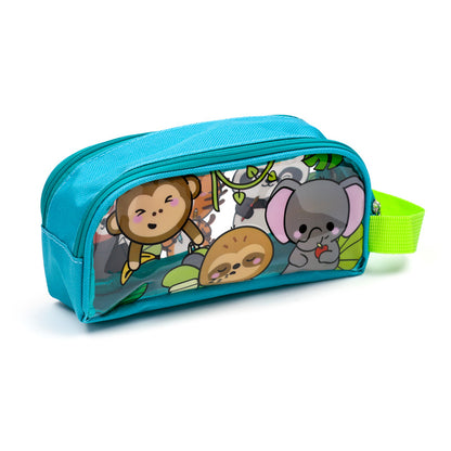 Adoramals Wild Animal Clear Window Pencil Case