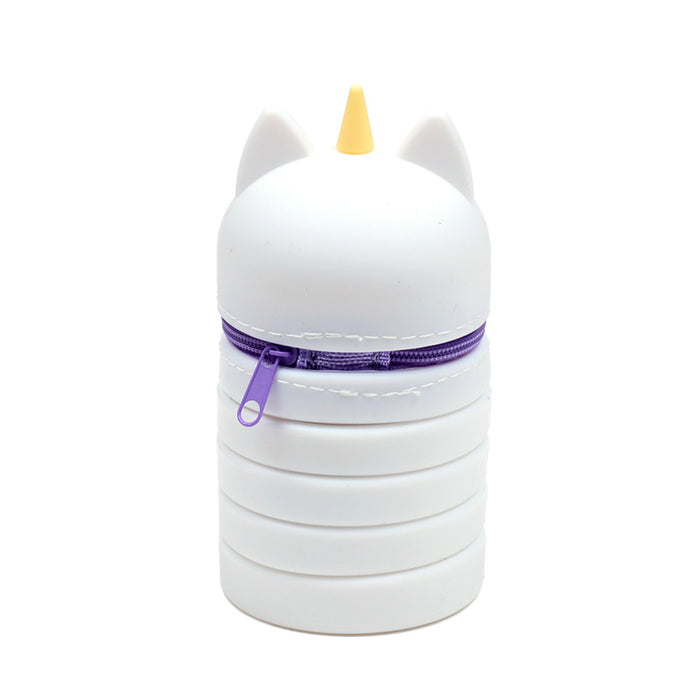 Adoramals Unicorn Pop Up Silicone Pencil Case